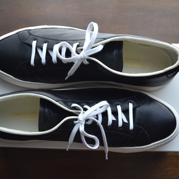 Common Projects Black Achilles Sneaker